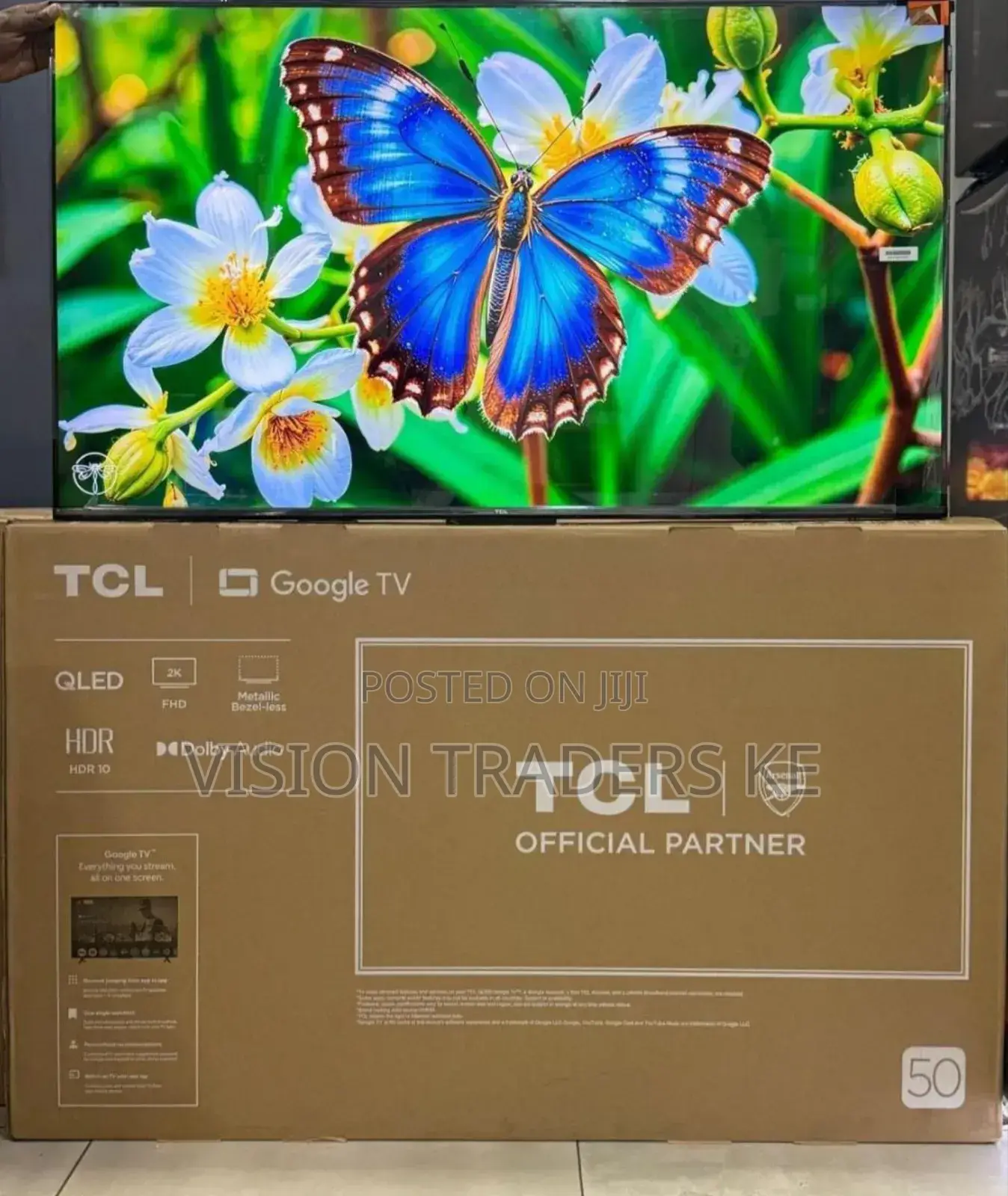 TCL 50 Inches Qled Smart Google Tv