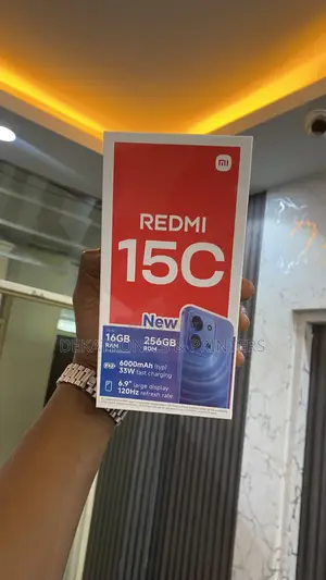 New Xiaomi Redmi 15C 4G 256 GB Black