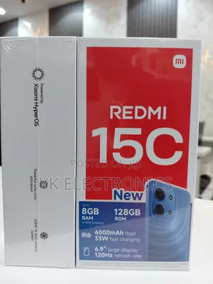 New Xiaomi Redmi 15C 4G 128 GB Blue