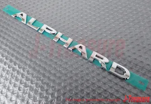 Replacement Alphard Decal Boot Chrome Badge