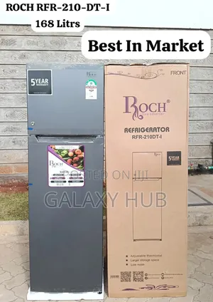Roch RFR-210-Dt-I Double Door Refrigerator, 170l Available