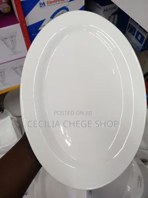 Oval Ceramic Plate