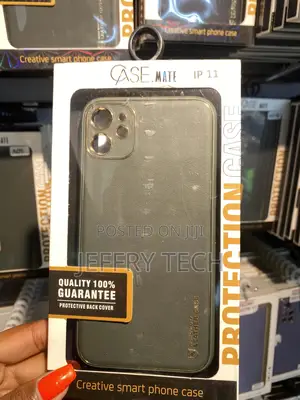Hasic Designed for iPhone 11 Electroplated Leather Case