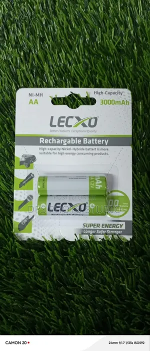 Lecxo Aa Ni-Mh 3000mah Rechargeable Batteries