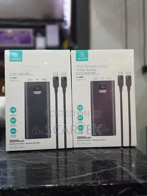 Usams Powerbank 30000mah 65w