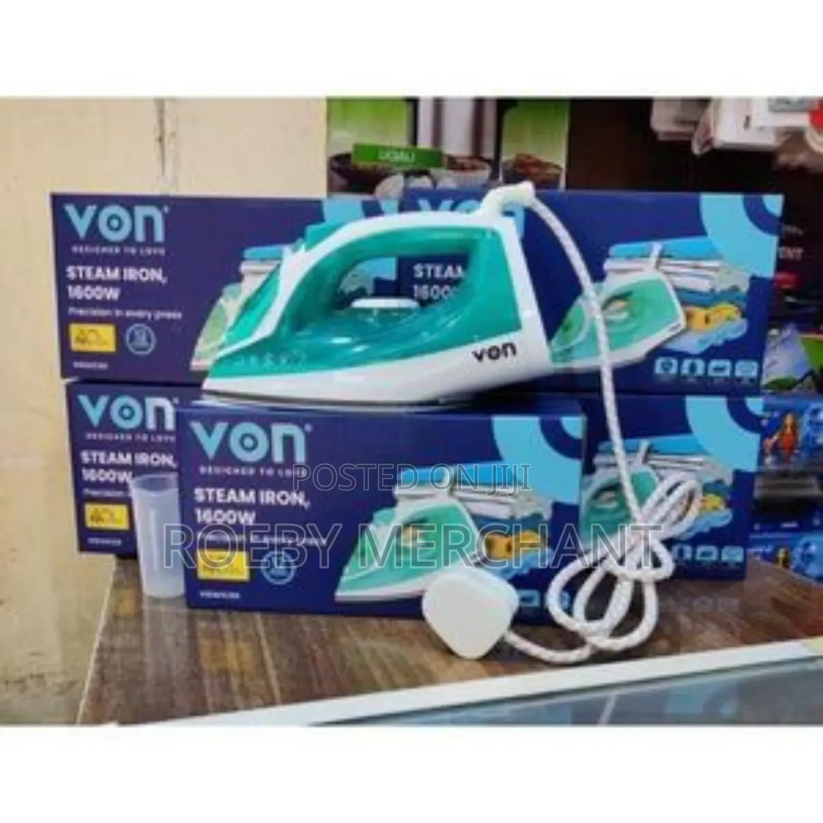 Modern Von Steam Iron Box
