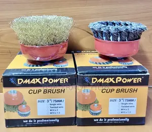 Dmax Power Cup Brush 3" (75mm) - Single Wire/Twisted Brush