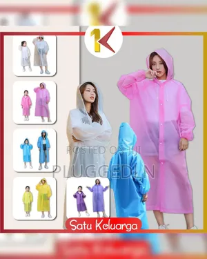 Durable Light Weight Eva Rain Coat