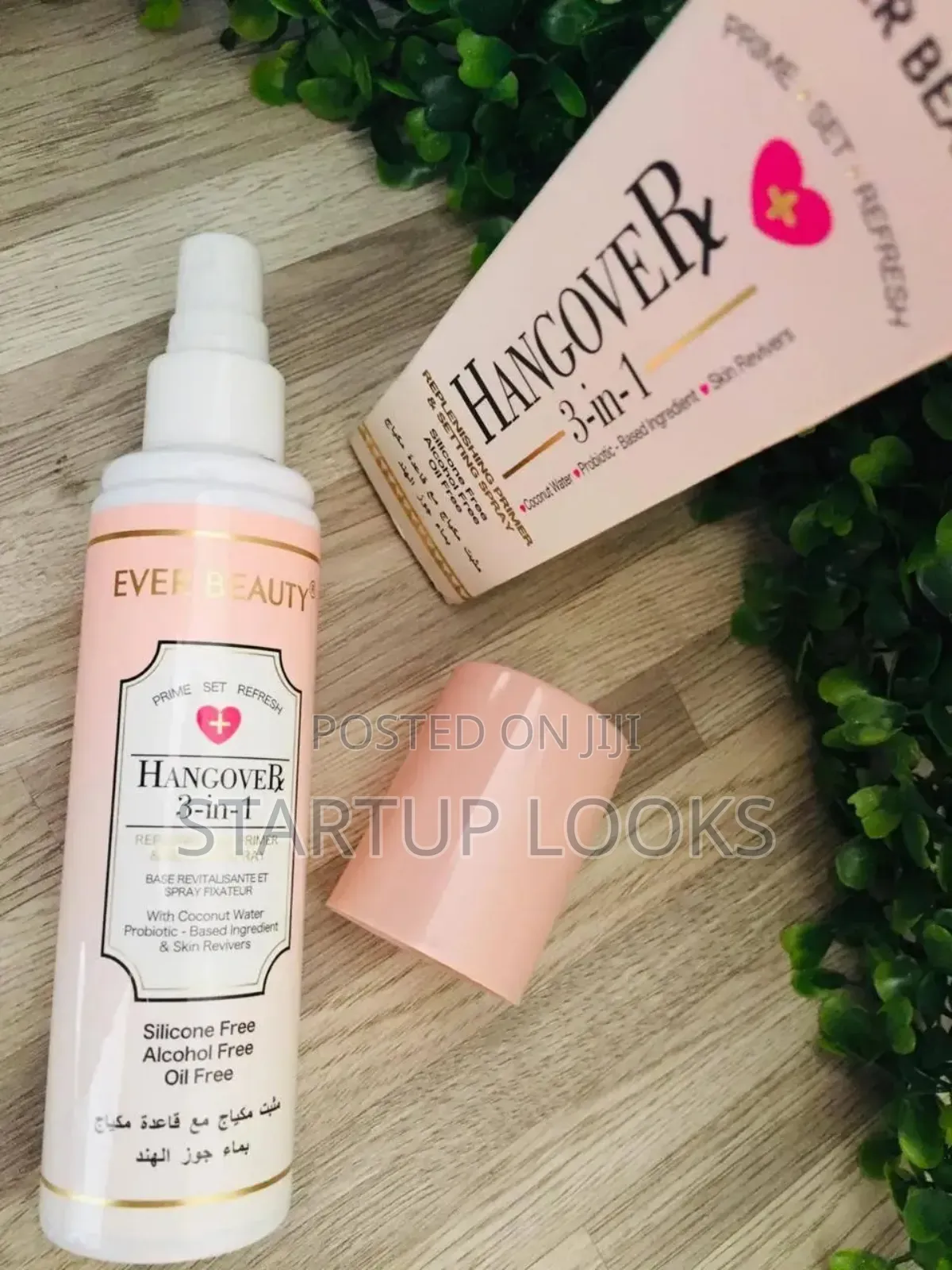 3 in 1 Hangover Primer, Setting Spray