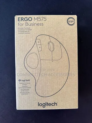 Logitech Ergo M575 Wireless Trackball Mouse.
