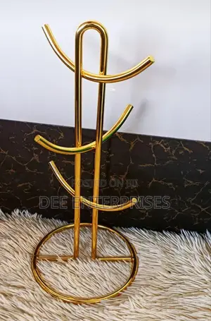 Heavy Duty Gold Cup Holder/Stand