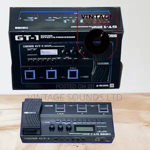 Boss Gt-1 Advanced Guitar Effects Processor, Black .