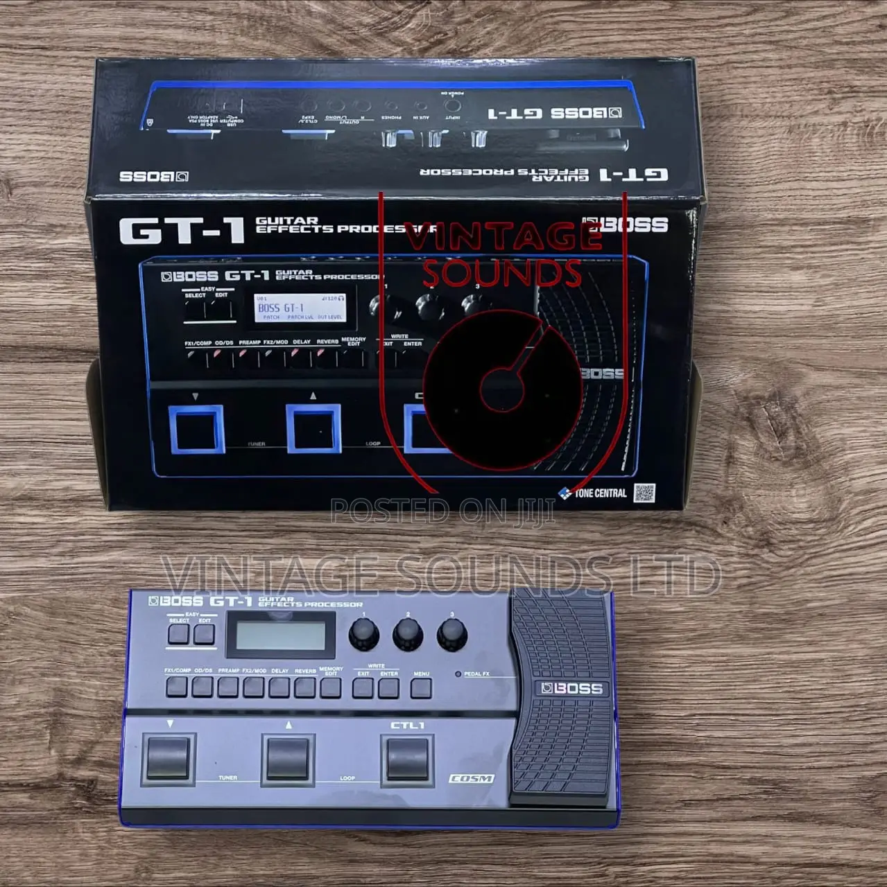 Boss Gt-1 Advanced Guitar Effects Processor, Black .