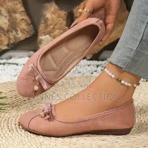 Suede Comfy Dolly Shoes Ladies ,Lady Dollies Sizes 36-42