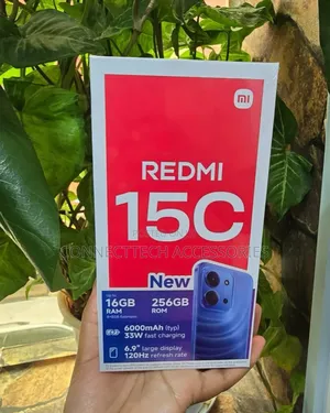 New Xiaomi Redmi 15C 4G 256 GB Red
