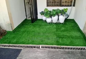 Outdoor House Verandah Green Artificial Grass Carpet