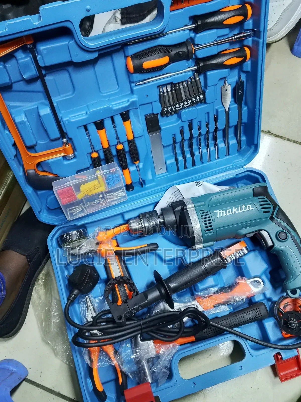 Makita Complete Corded Drillset