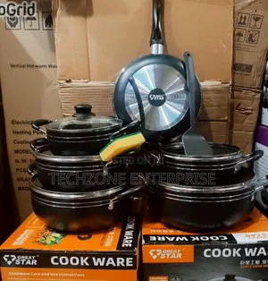 Quality Great Star (Tc Model ) Nonstick Sufuria Cookware Set 