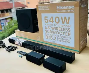 New in Hisense Soundbar 5.1 Channel 540w Hs5100