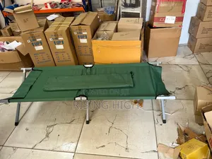 Foldable Camping Bed – Strong Portable