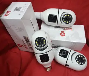 Two-Way Audio CCTV V380pro Bulb Camera