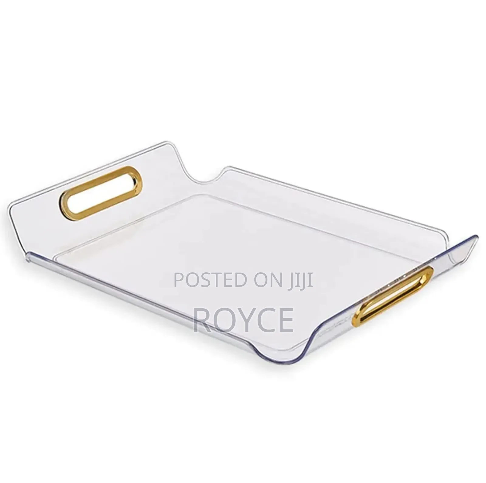 Acrylic Curved Edges Tray