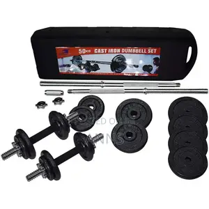 York 50 Kg Dumbells Set .