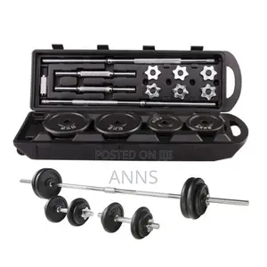 Movable 50 Kg Dumbells Set.