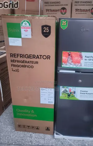 Synix 137 Litres Double Door Fridge With 3 Star Rating,