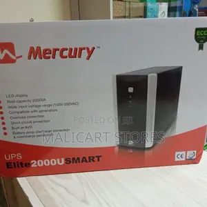 Mercury Elite 2000u Smart Offline Ups 2kva