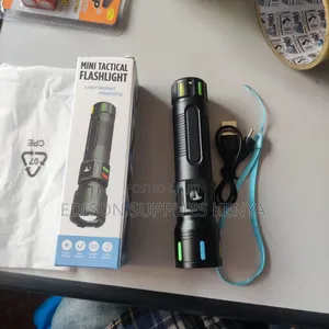 Zoom Torch Led Tactical Flashlight Rechargeable Zoomable Flash Lights