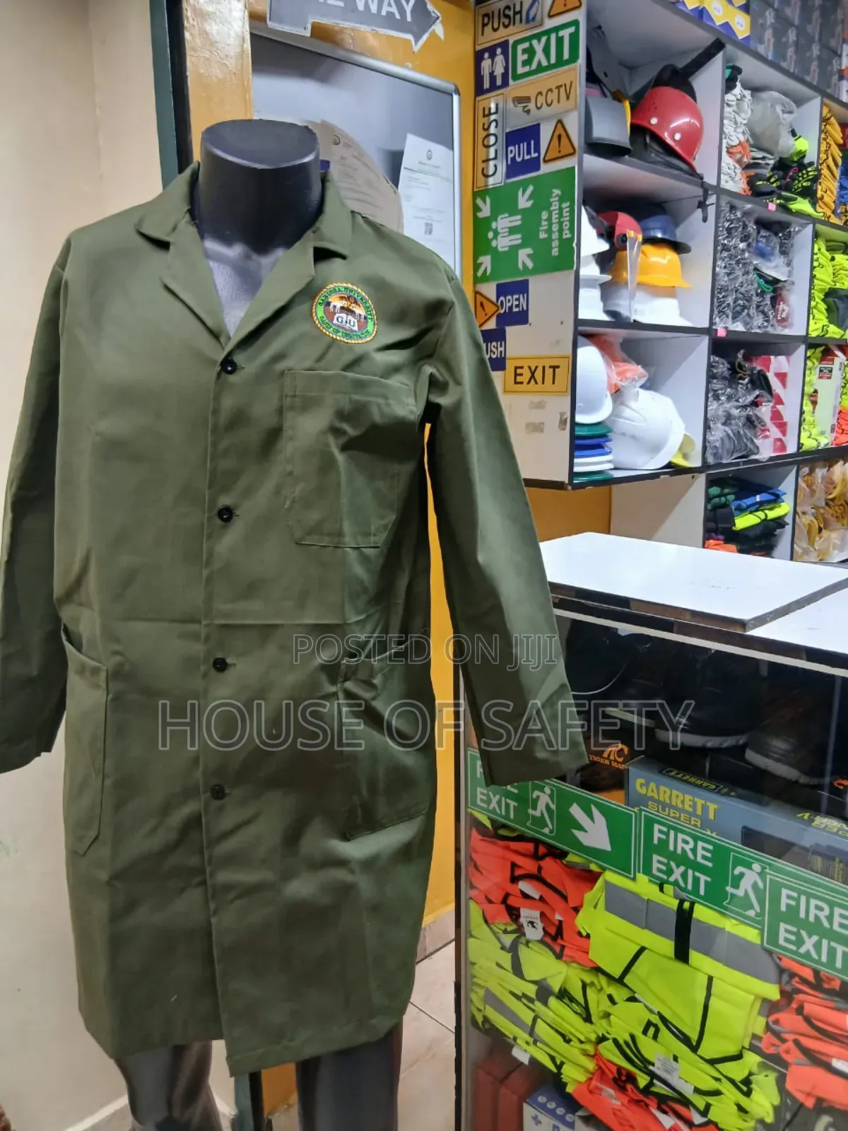 Engineers Dustcoat With Logos