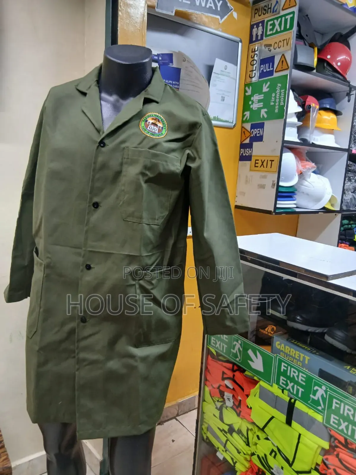 Engineers Dustcoat With Logos