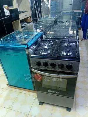 Nunix 50x55 Gas Standing Cooker – Updated Model