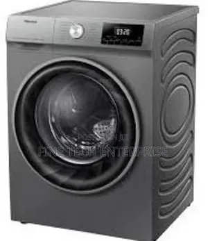 Hisense Front Load 8kg/5kgrey Grey Wash And Dry Full Automatic