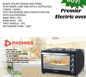 Premier Electric Oven 30 Litres