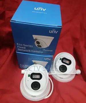 Multiple Illumination Mode Uniview Dome Indoor CCTV Camera With Audio