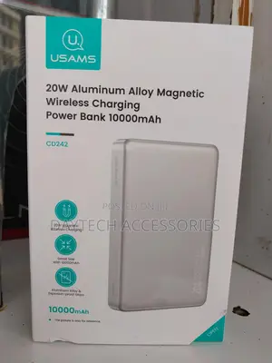 Usams Powerbank Magnetic Wireless Charging Fast Charging 20w 10000mah
