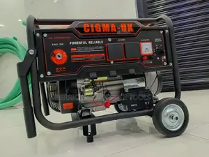 Original Cigma-Uk 5.5kva Key Start Gasoline Generator