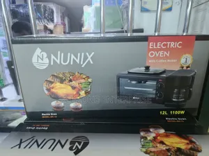Nunix Be-12 12l 3 in 1 Multifunctional Breakfast Maker Toaster Oven 