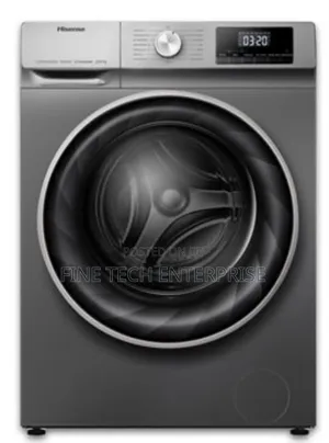 Hisense Washing Machine Front Load 10.5kg Grey Full Automatic
