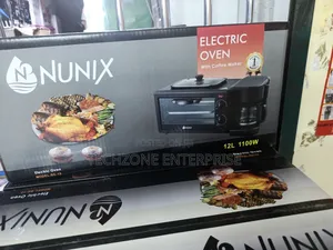 Nunix Be-12 12l 3 in 1 Multifunctional Breakfast Maker, Nonstick Pan 