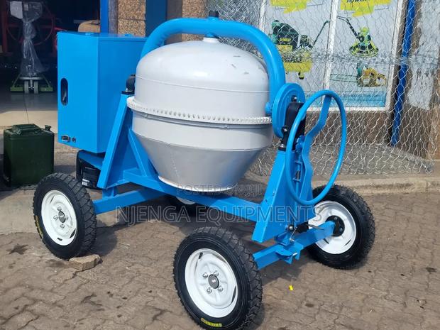 400l Diesel Concrete Mixer, Aico - thumbnail 2