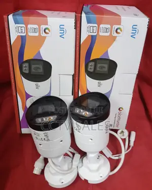 Uniview 4mp Outdoor Bullet CCTV Camera With Night Light