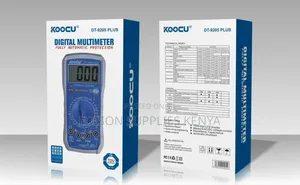 Koocu Digital Multimeter 2000 Counts With 9v Block Voltage Tester