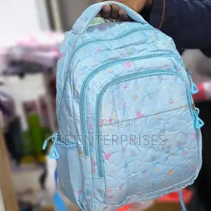 Spray Colour Effect School Bag