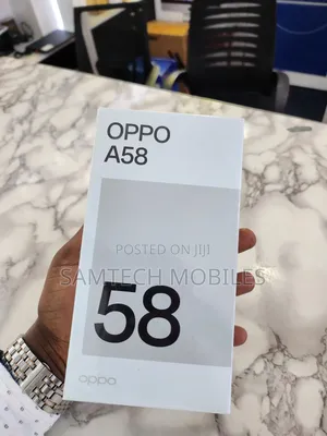 New Oppo A58 128 GB Black