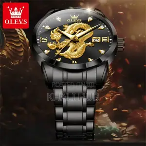 Olevs Dragon Watch Black Olevs Dragon Watch