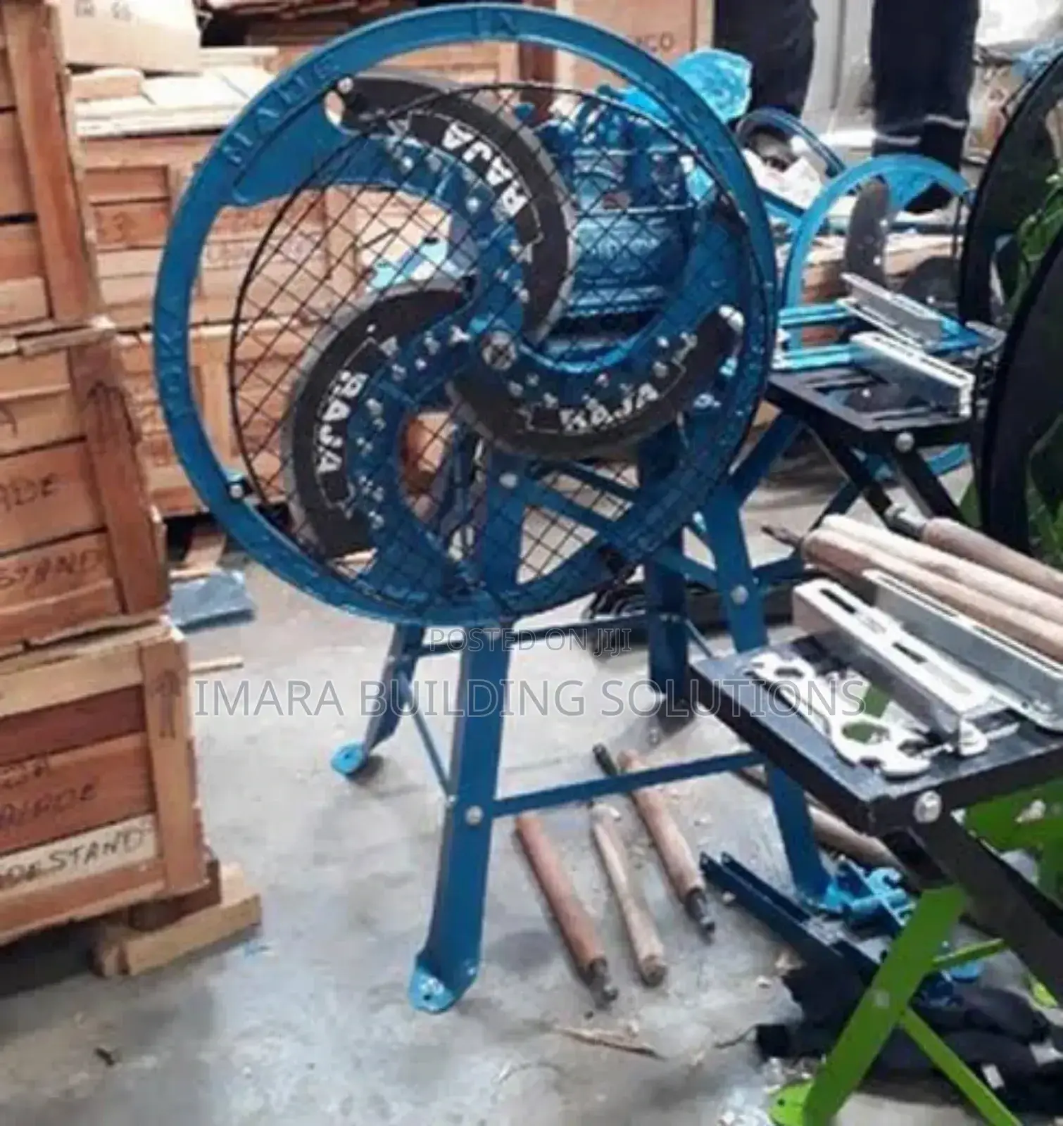 3-Blade Chaff Cutter With Petrol Engine – Mobile