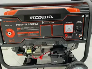 Honda 7.5kva Key Start Gasoline Powered Generator